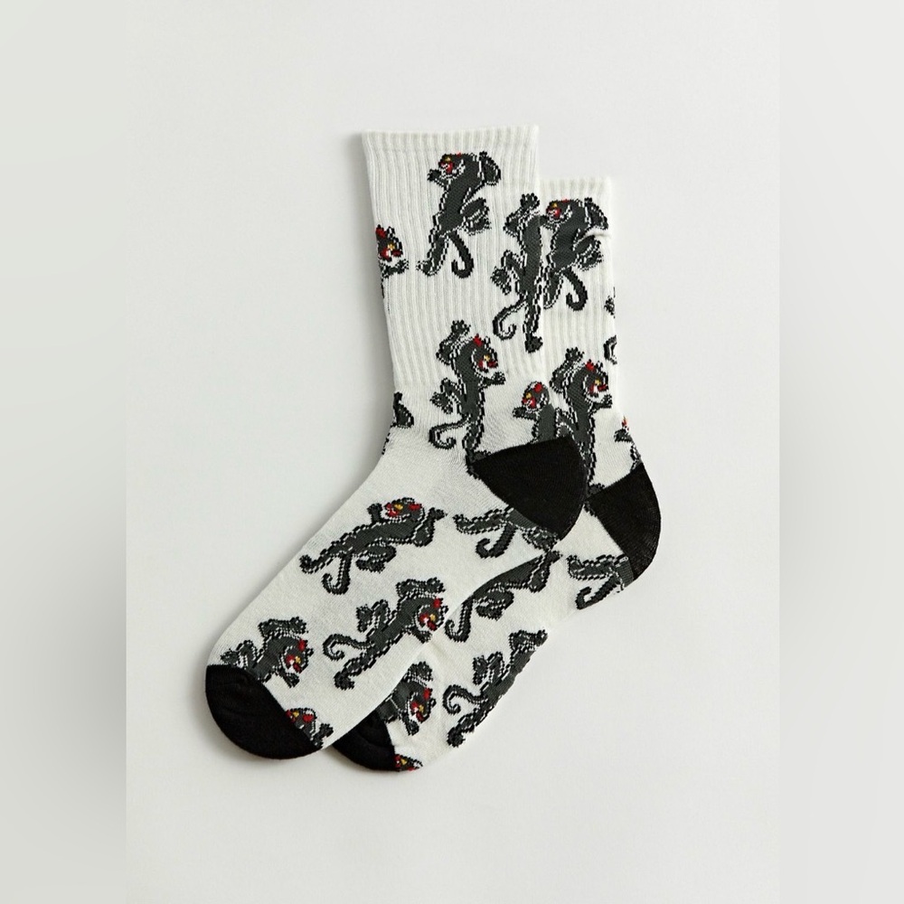 Americana Panther Crew Sock Pair